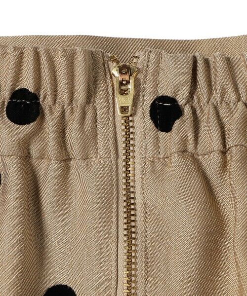 SHIPS / シップス ロング・マキシ丈スカート | SHIPS Colors:〈洗濯機可能〉フロッキードット デニムライク スカート | 詳細7