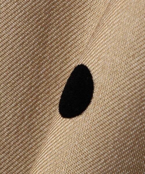 SHIPS / シップス ロング・マキシ丈スカート | SHIPS Colors:〈洗濯機可能〉フロッキードット デニムライク スカート | 詳細9