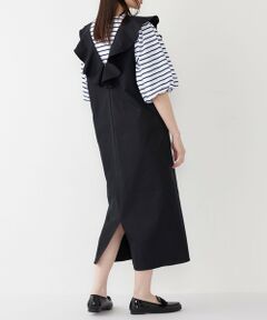 SHIPS / シップス ロング・マキシ丈ワンピース | SHIPS Colors:〈手洗い可能〉ラッフル ジャンパースカート