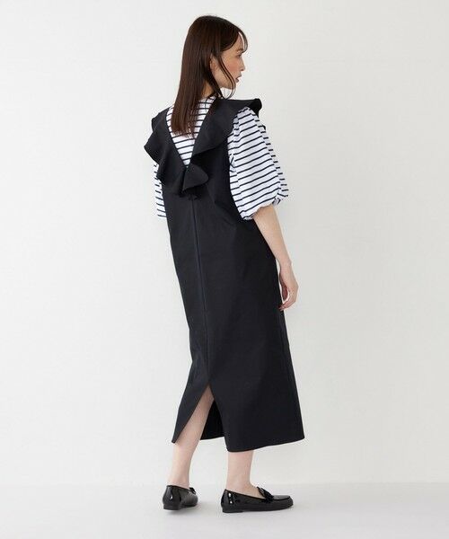 SHIPS / シップス ロング・マキシ丈ワンピース | SHIPS Colors:〈手洗い可能〉ラッフル ジャンパースカート | 詳細21