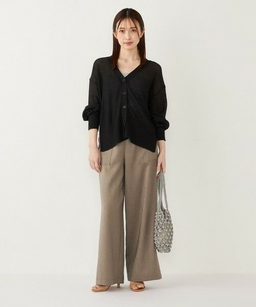 SHIPS / シップス カーディガン・ボレロ | SHIPS Colors〈手洗い可能〉:ペーパーライク Vネック カーディガン | 詳細12