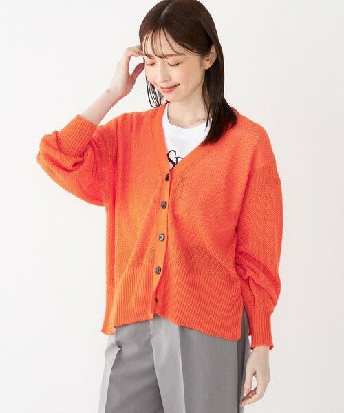 SHIPS / シップス カーディガン・ボレロ | SHIPS Colors〈手洗い可能〉:ペーパーライク Vネック カーディガン | 詳細21