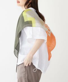 SHIPS / シップス バンダナ・スカーフ | SUBLIME:パターン ビッグ スカーフ