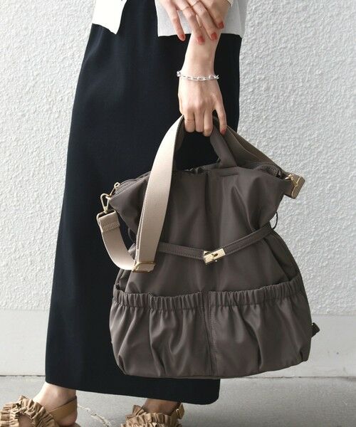 SHIPS for women/シップスウィメン 【WEB限定】3WAY パフ リュック グレー ONE SIZE SHIPS for women/シップスウィメン 【WEB限定】3WAY パフ リュック グレー ONE SIZE
