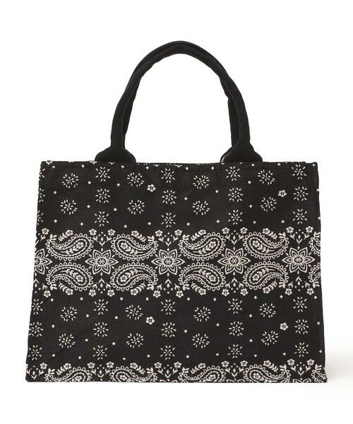SHIPS / シップス トートバッグ | 【SHIPS別注】BINDU:ジャカード バンダナ 横型 トート バッグ | 詳細8