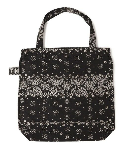 SHIPS / シップス トートバッグ | 【SHIPS別注】BINDU:ジャカード バンダナ 縦型 スモール トート バッグ | 詳細9