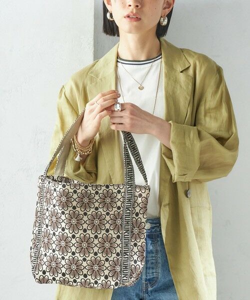 SHIPS / シップス トートバッグ | 【SHIPS別注】UHURU:ロゴ ハンドル ジャカード トート | 詳細3