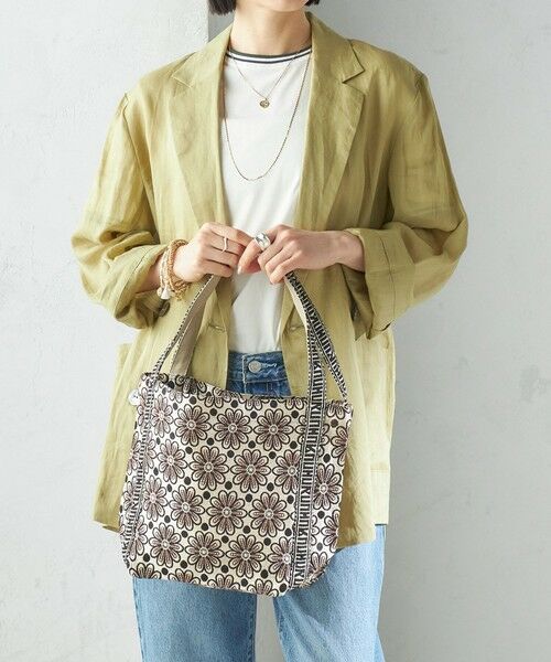 SHIPS / シップス トートバッグ | 【SHIPS別注】UHURU:ロゴ ハンドル ジャカード トート | 詳細4