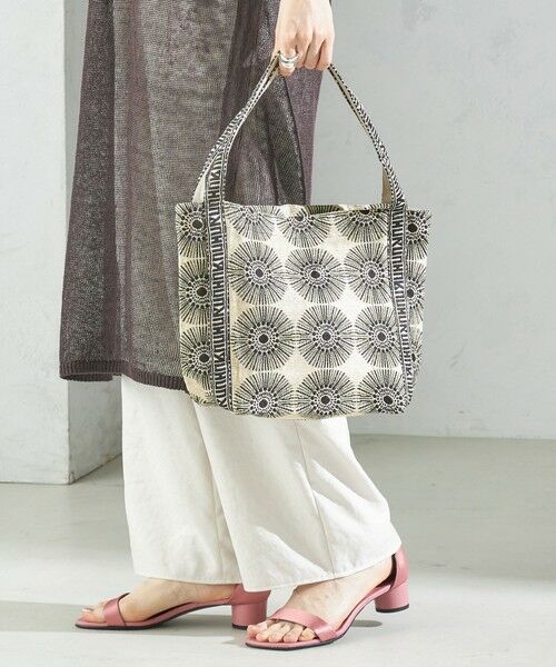 SHIPS / シップス トートバッグ | 【SHIPS別注】UHURU:ロゴ ハンドル ジャカード トート | 詳細14