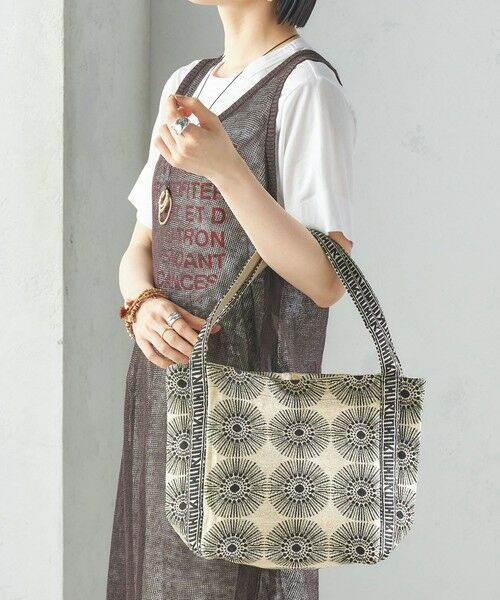 SHIPS / シップス トートバッグ | 【SHIPS別注】UHURU:ロゴ ハンドル ジャカード トート | 詳細15