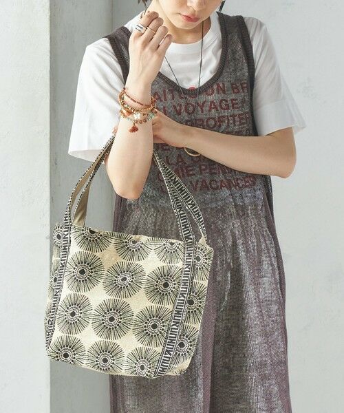 SHIPS / シップス トートバッグ | 【SHIPS別注】UHURU:ロゴ ハンドル ジャカード トート | 詳細16