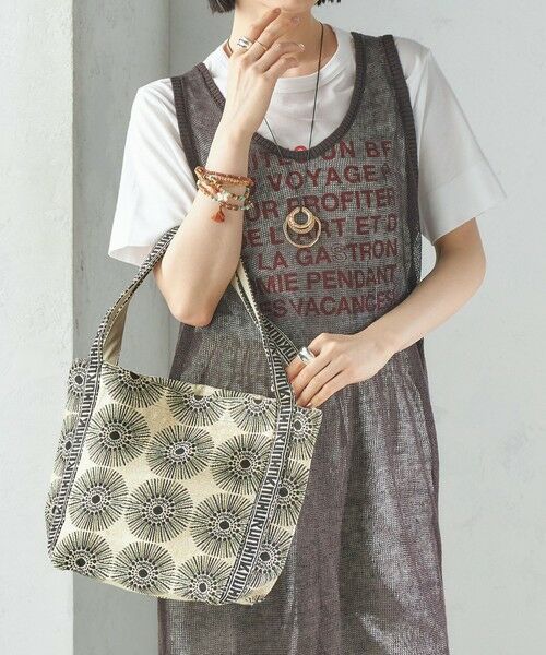 SHIPS for women/シップスウィメン 《予約》【SHIPS別注】UHURU:ロゴ ハンドル ジャカード トート ライトグリーン ONE SIZE SHIPS for women/シップスウィメン 《予約》【SHIPS別注】UHURU:ロゴ ハンドル ジャカード トート ライトグリーン ONE SIZE