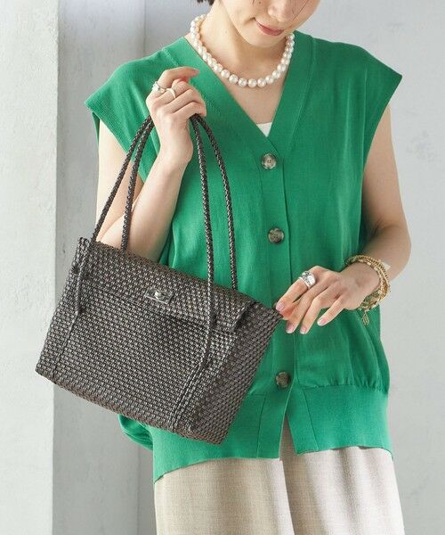 SHIPS / シップス かごバック | 【SHIPS別注】Diminutivo:フタ付き メルカドバッグ | 詳細14