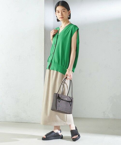 SHIPS / シップス かごバック | 【SHIPS別注】Diminutivo:フタ付き メルカドバッグ | 詳細20