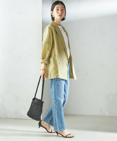 SHIPS / シップス ショルダーバッグ | The Bagmati:オーガンジー 巾着 マクラメ バッグ | 詳細5