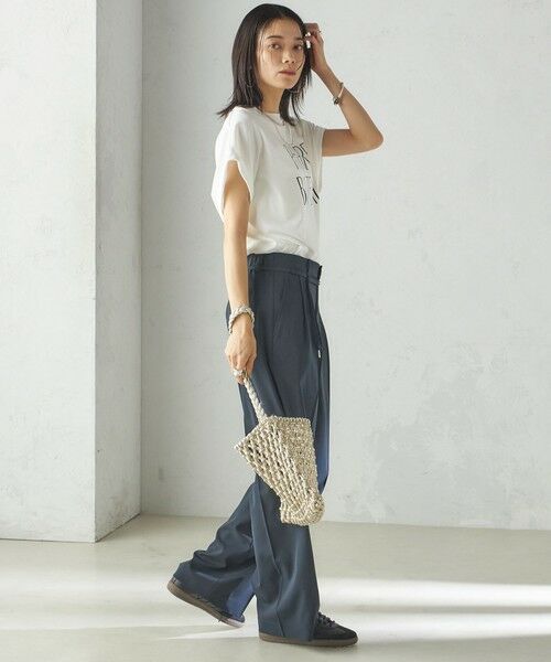 SHIPS / シップス ショルダーバッグ | The Bagmati:オーガンジー 巾着 マクラメ バッグ | 詳細24