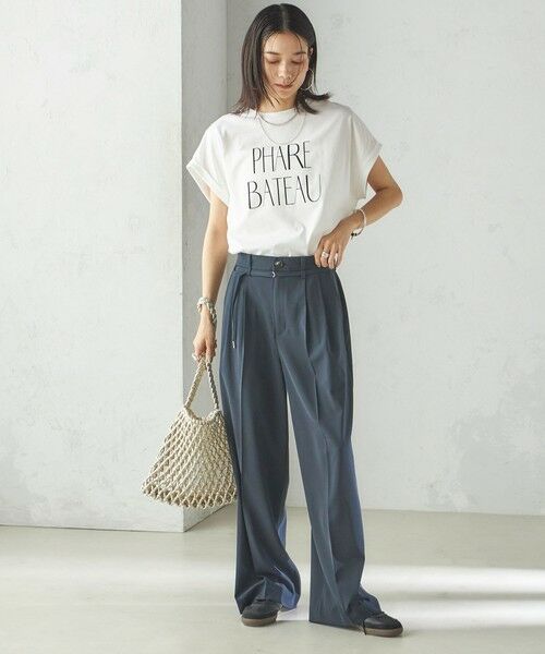 SHIPS / シップス ショルダーバッグ | The Bagmati:オーガンジー 巾着 マクラメ バッグ | 詳細25