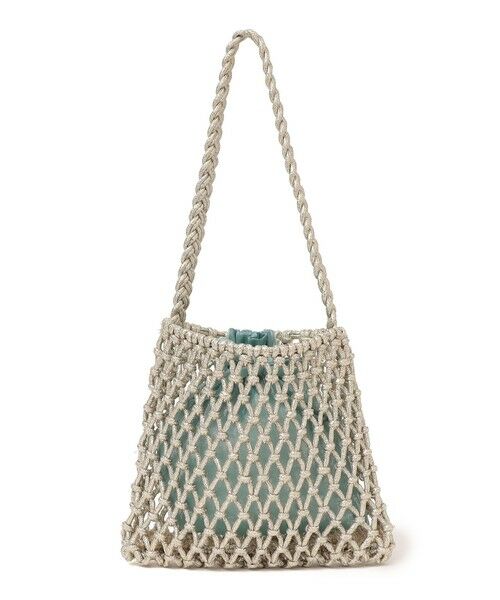 SHIPS / シップス ショルダーバッグ | The Bagmati:オーガンジー 巾着 マクラメ バッグ | 詳細26