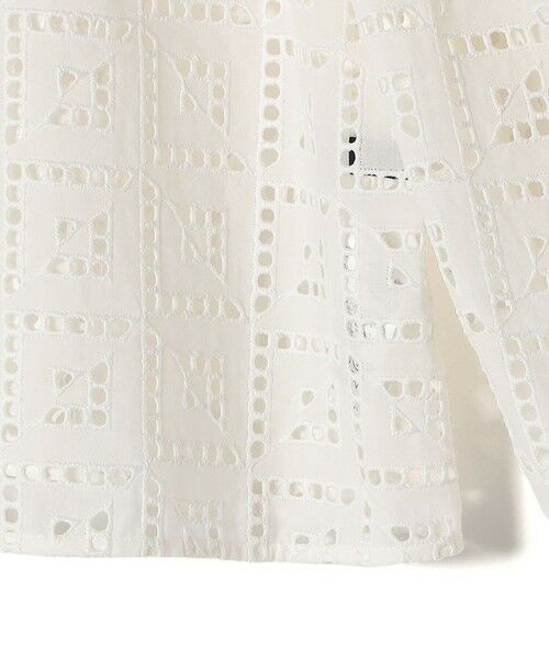 SHIPS / シップス シャツ・ブラウス | 〈手洗い可能〉Broche スクエア レース 2WAY ブラウス | 詳細20