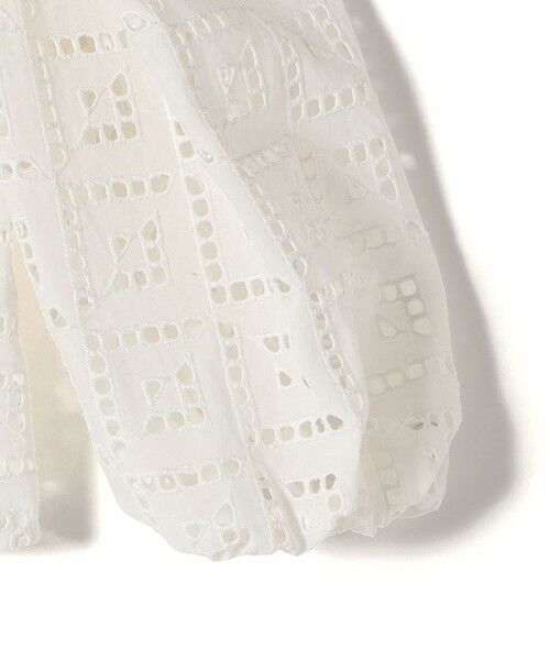 SHIPS / シップス シャツ・ブラウス | 〈手洗い可能〉Broche スクエア レース 2WAY ブラウス | 詳細21