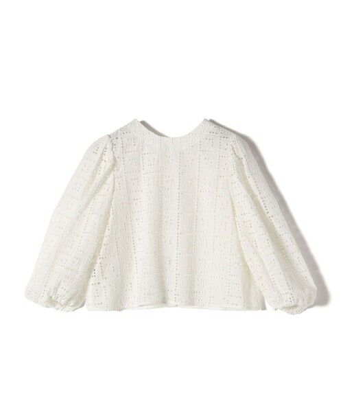SHIPS / シップス シャツ・ブラウス | 〈手洗い可能〉Broche スクエア レース 2WAY ブラウス | 詳細22