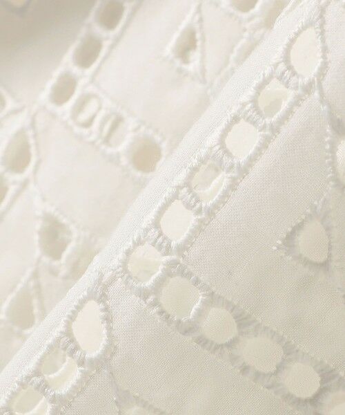 SHIPS / シップス シャツ・ブラウス | 〈手洗い可能〉Broche スクエア レース 2WAY ブラウス | 詳細23