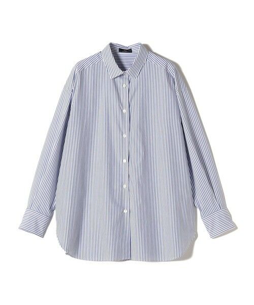 SHIPS / シップス シャツ・ブラウス | SHIPS Primary Navy Label:コットン タイプライター ビッグ シャツ | 詳細23