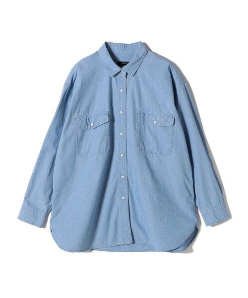 SHIPS for women/シップスウィメン 【SHIPS別注】JAPAN BLUE JEANS:デニム シャツ ライトブルー 36 SHIPS for women/シップスウィメン 【SHIPS別注】JAPAN BLUE JEANS:デニム シャツ ライトブルー 36