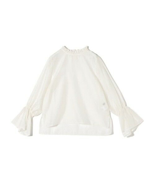 SHIPS / シップス シャツ・ブラウス | 〈手洗い可能〉シルク混 シャイニー フリル スリーブ ブラウス | 詳細21