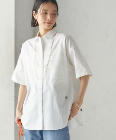 SHIPS / シップス シャツ・ブラウス | 〈洗濯機可能〉オックス 刺繍 ショート スリーブ シャツ