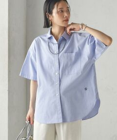 SHIPS / シップス シャツ・ブラウス | 〈洗濯機可能〉オックス 刺繍 ショート スリーブ シャツ