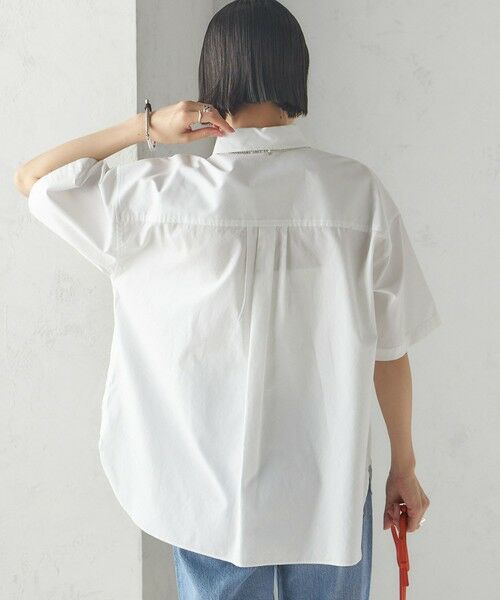 SHIPS / シップス シャツ・ブラウス | 〈洗濯機可能〉オックス 刺繍 ショート スリーブ シャツ | 詳細10