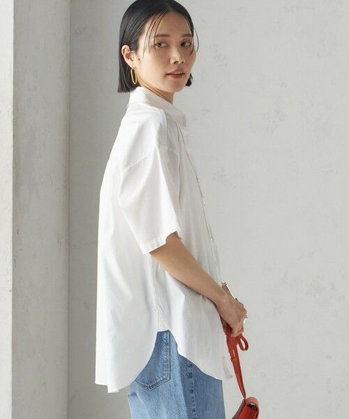 SHIPS / シップス シャツ・ブラウス | 〈洗濯機可能〉オックス 刺繍 ショート スリーブ シャツ | 詳細11