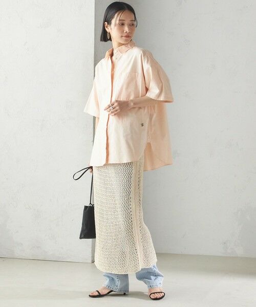 SHIPS / シップス シャツ・ブラウス | 〈洗濯機可能〉オックス 刺繍 ショート スリーブ シャツ | 詳細17