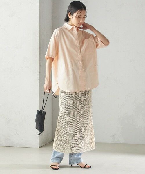 SHIPS / シップス シャツ・ブラウス | 〈洗濯機可能〉オックス 刺繍 ショート スリーブ シャツ | 詳細21