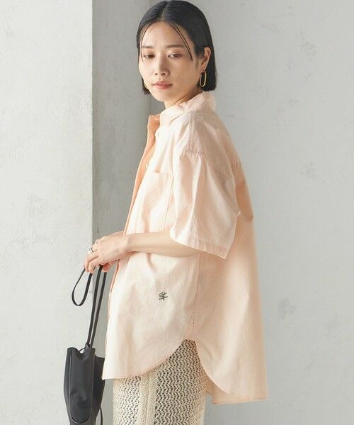 SHIPS / シップス シャツ・ブラウス | 〈洗濯機可能〉オックス 刺繍 ショート スリーブ シャツ | 詳細23