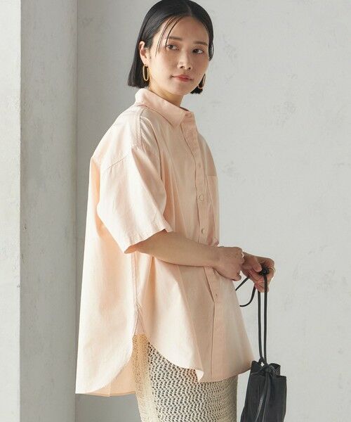 SHIPS / シップス シャツ・ブラウス | 〈洗濯機可能〉オックス 刺繍 ショート スリーブ シャツ | 詳細25