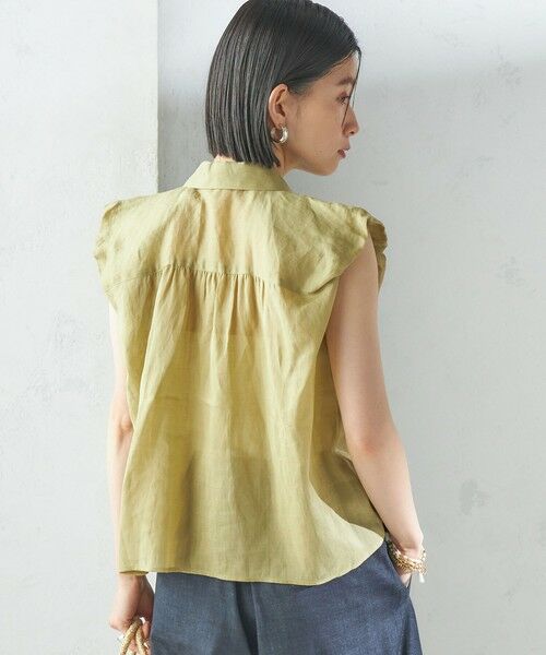 SHIPS / シップス シャツ・ブラウス | 〈手洗い可能〉ラミー 4 ギャザー スリーブ ブラウス | 詳細10