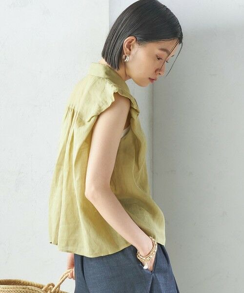 SHIPS / シップス シャツ・ブラウス | 〈手洗い可能〉ラミー 4 ギャザー スリーブ ブラウス | 詳細11