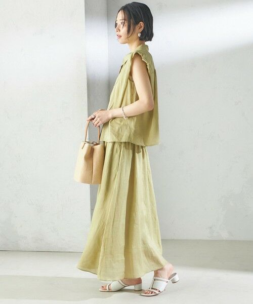 SHIPS / シップス シャツ・ブラウス | 〈手洗い可能〉ラミー 4 ギャザー スリーブ ブラウス | 詳細17