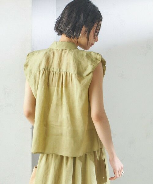 SHIPS / シップス シャツ・ブラウス | 〈手洗い可能〉ラミー 4 ギャザー スリーブ ブラウス | 詳細21