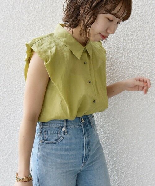 SHIPS / シップス シャツ・ブラウス | 〈手洗い可能〉ラミー 4 ギャザー スリーブ ブラウス | 詳細27