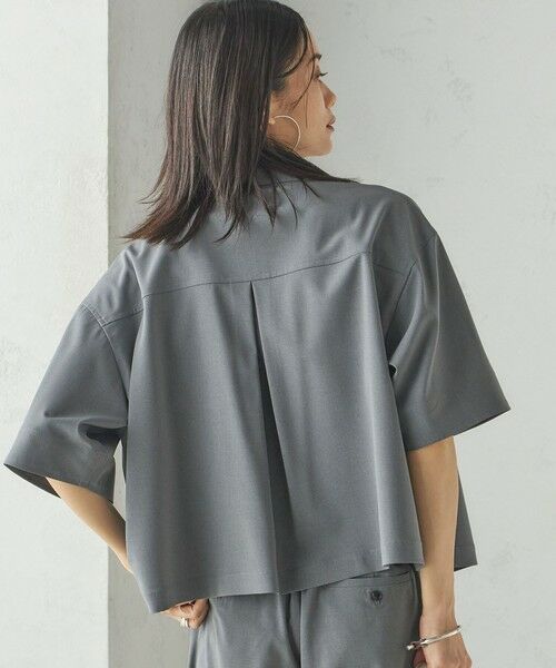 SHIPS / シップス シャツ・ブラウス | 〈手洗い可能〉オープン カラー シャツ ジャケット | 詳細11