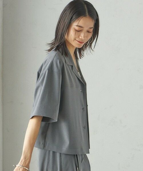 SHIPS / シップス シャツ・ブラウス | 〈手洗い可能〉オープン カラー シャツ ジャケット | 詳細12