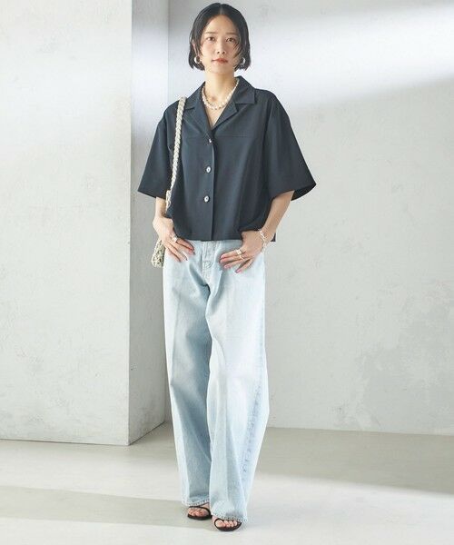 SHIPS / シップス シャツ・ブラウス | 〈手洗い可能〉オープン カラー シャツ ジャケット | 詳細22