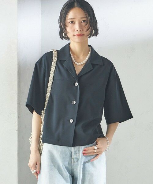 SHIPS / シップス シャツ・ブラウス | 〈手洗い可能〉オープン カラー シャツ ジャケット | 詳細29