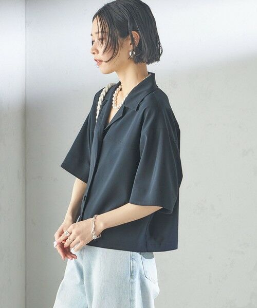 SHIPS / シップス シャツ・ブラウス | 〈手洗い可能〉オープン カラー シャツ ジャケット | 詳細30