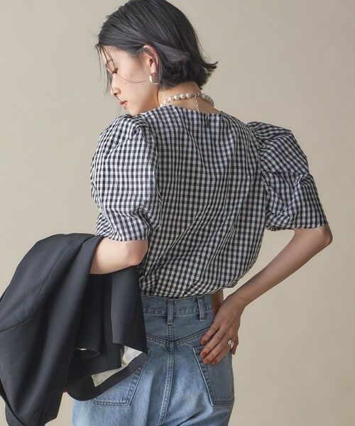 SHIPS / シップス シャツ・ブラウス | SHIPS NINE CASE:〈手洗い可能〉パフ スリーブ ブラウス | 詳細7