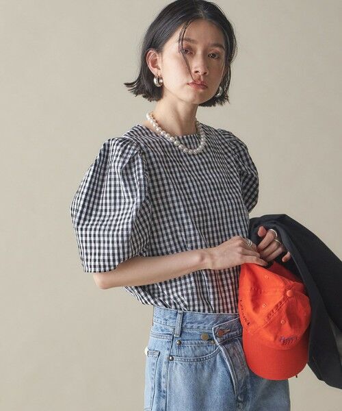 SHIPS / シップス シャツ・ブラウス | SHIPS NINE CASE:〈手洗い可能〉パフ スリーブ ブラウス | 詳細8