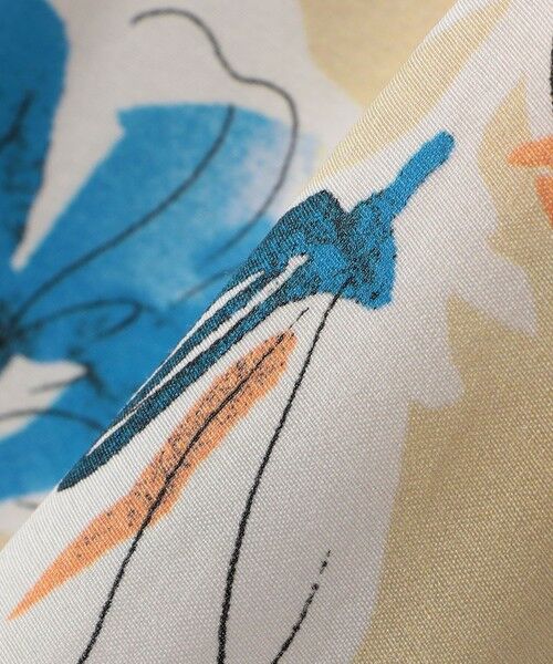 SHIPS / シップス シャツ・ブラウス | IPEKER 花柄 フリル ネック リボン 半袖 ブラウス | 詳細29